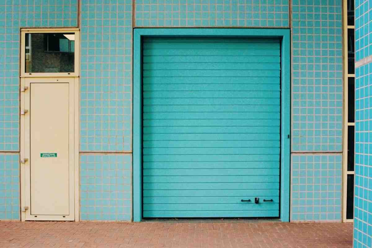 Professional garage door technician